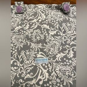 Gray/Purple Car Seat Cover- CanopyCouture Belle